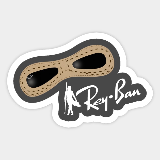 Rey-Ban Sticker by tumblingsaber